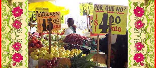 Apples for sale in Tepotzlan, Morelos, photo by Keith Baines of Jersey City, NJ